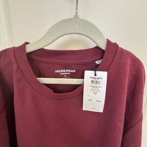 Jack & Jones Deep Red Crewneck